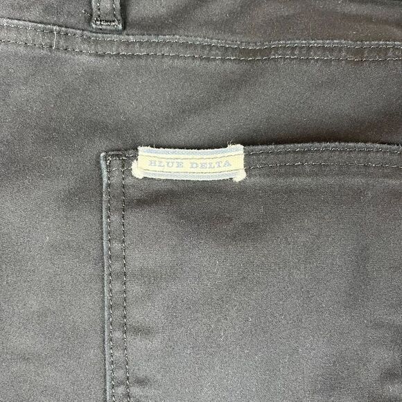 Blue Delta Custom Black Jeans USA Men's 35X27.5 Stretch Straight PF10 *Read - Picture 12 of 12